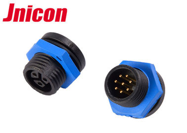 8 Pin IP68 Kết nối dữ liệu không thấm nước Thiết bị đầu cuối trục vít chiếu sáng ngoài trời