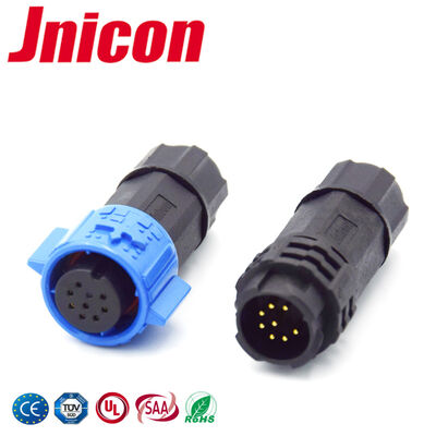 8 Pin Waterproof Connector M19 nam nữ IP67 kết nối dữ liệu tròn