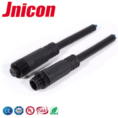 Không thấm nước 12 pin kết nối nam đến nữ đúc dây kết nối