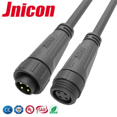 Đầu nối dây 4 chân M16 300V OEM IP67 Đầu nối chống nước