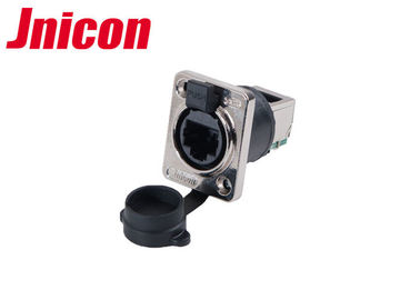 Ethercon loại kết nối điện không thấm nước 90 độ để truyền tín hiệu