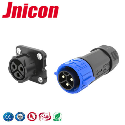 Đầu nối điện chống nước IP67 50A M25 3 chân nối dây với bo mạch