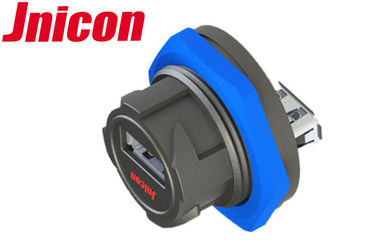 Ổ cắm USB 3.0 Đầu nối USB không thấm nước với nắp bụi tốc độ cao IP67