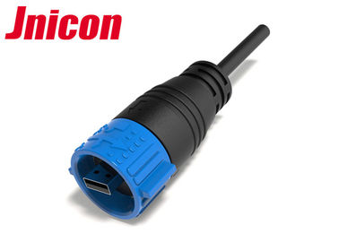 Ổ cắm USB 3.0 Đầu nối USB không thấm nước với nắp bụi tốc độ cao IP67