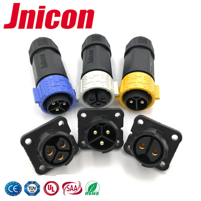 Chứng nhận CE M25 Waterproof Panel Mount Connector Quick Lock Connectors