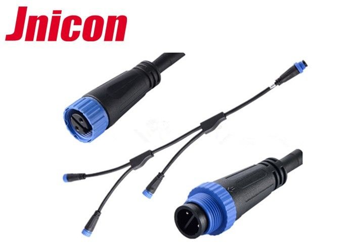 Mini Y Shape Kết nối chống nước ngoài trời Bốn cách Nam Nữ IP68 Khóa vít