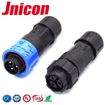 Đầu nối dây điện áp thấp Jnicon M16 300V 10A Đầu nối nguồn nhanh chống nước