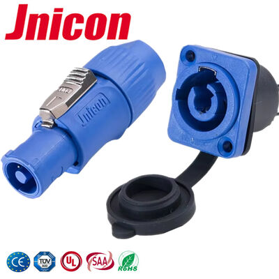 Ổ cắm và ổ cắm bằng nhựa 20A IP65, Đầu nối lắp ráp dễ dàng chống ăn mòn hiệu suất cao