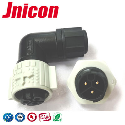3 chân chống nước 90 độ kết nối ô tô M19 20A kết nối khóa nhanh
