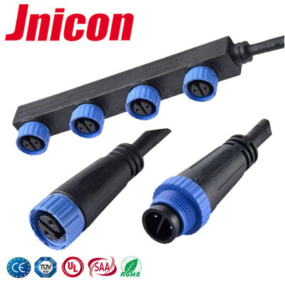 Đầu nối dây chống nước nhỏ 300V 10A, đầu nối đực cái điện TUV