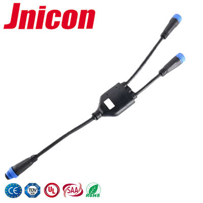 Y-Cơ quan 10A Wire Splice Connector 20~16AWG Không thấm nước 2 cách kết nối