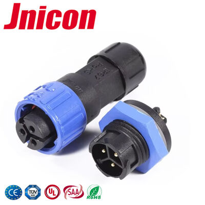 PA66 300V 3 pin dây đến bảng kết nối M16 10A kết nối điện chống nước