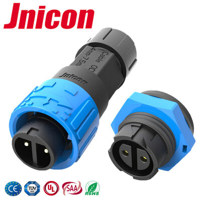 M16 -40℃~105℃ Đầu nối nguồn chống nước 2 chân 10A Đầu nối đực cái ngoài trời