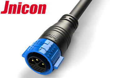 Jnicon IP67 Cắm kết nối điện 3 Khóa 13 Tín hiệu Khóa bằng cáp