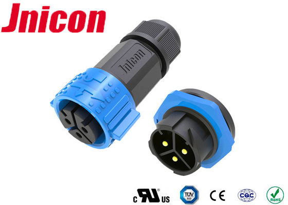 Kết nối chống nước 3 cực cao hiện tại Nam-Nữ Bảng điều khiển gắn điện áp cao 50A